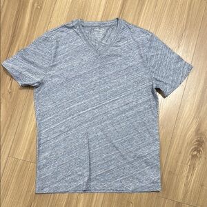 Banana Republic Cotton Blend blue / white  Tops for Women Size M